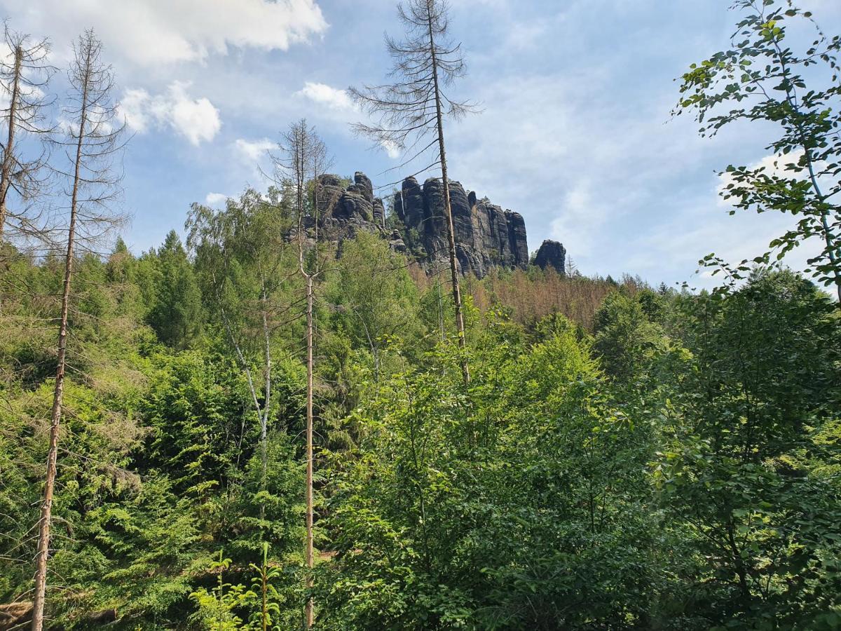 Fewo-Hierundjetzt Lichtenhain Bei Sebnitz Am Malerweg Buitenkant foto